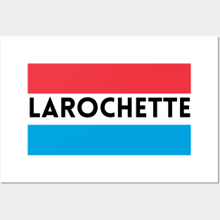 Larochette City in Luxembourg Flag Posters and Art